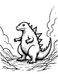 Godzilla's footsteps cause earthquakes