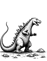 Godzilla's footsteps cause earthquakes