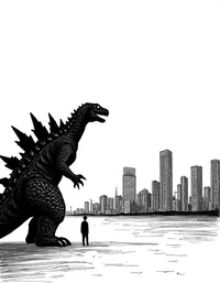 Godzilla's shadow looms over Tokyo