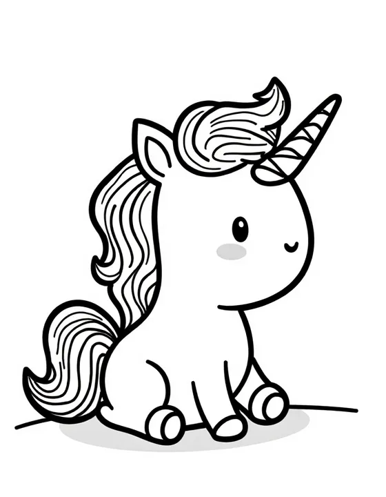 cute kawaii unicorn