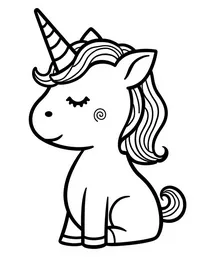 cute kawaii unicorn