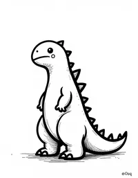 Simple and Easy godzilla