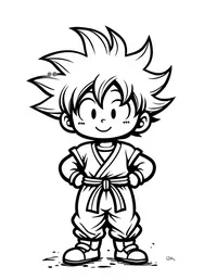 Simple and Easy goku