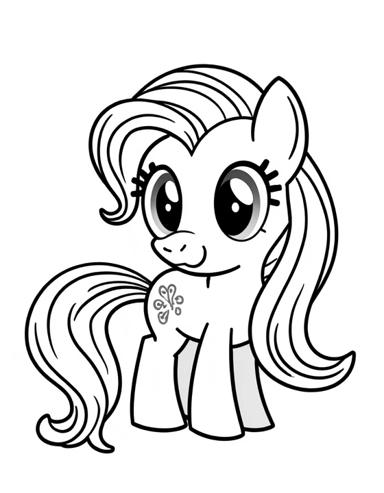 Simple and Easy my little pony