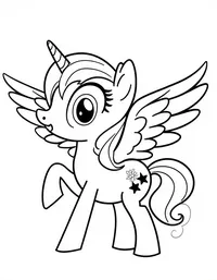 my little pony teaching flying lessons to young pegasus