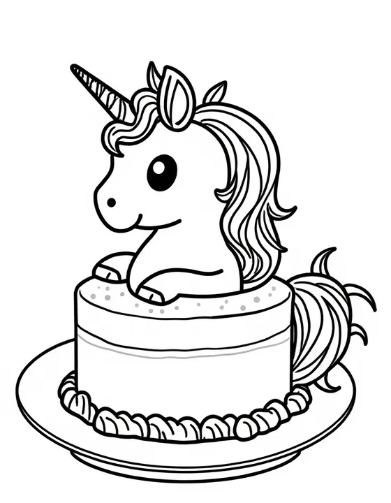 unicorn cake